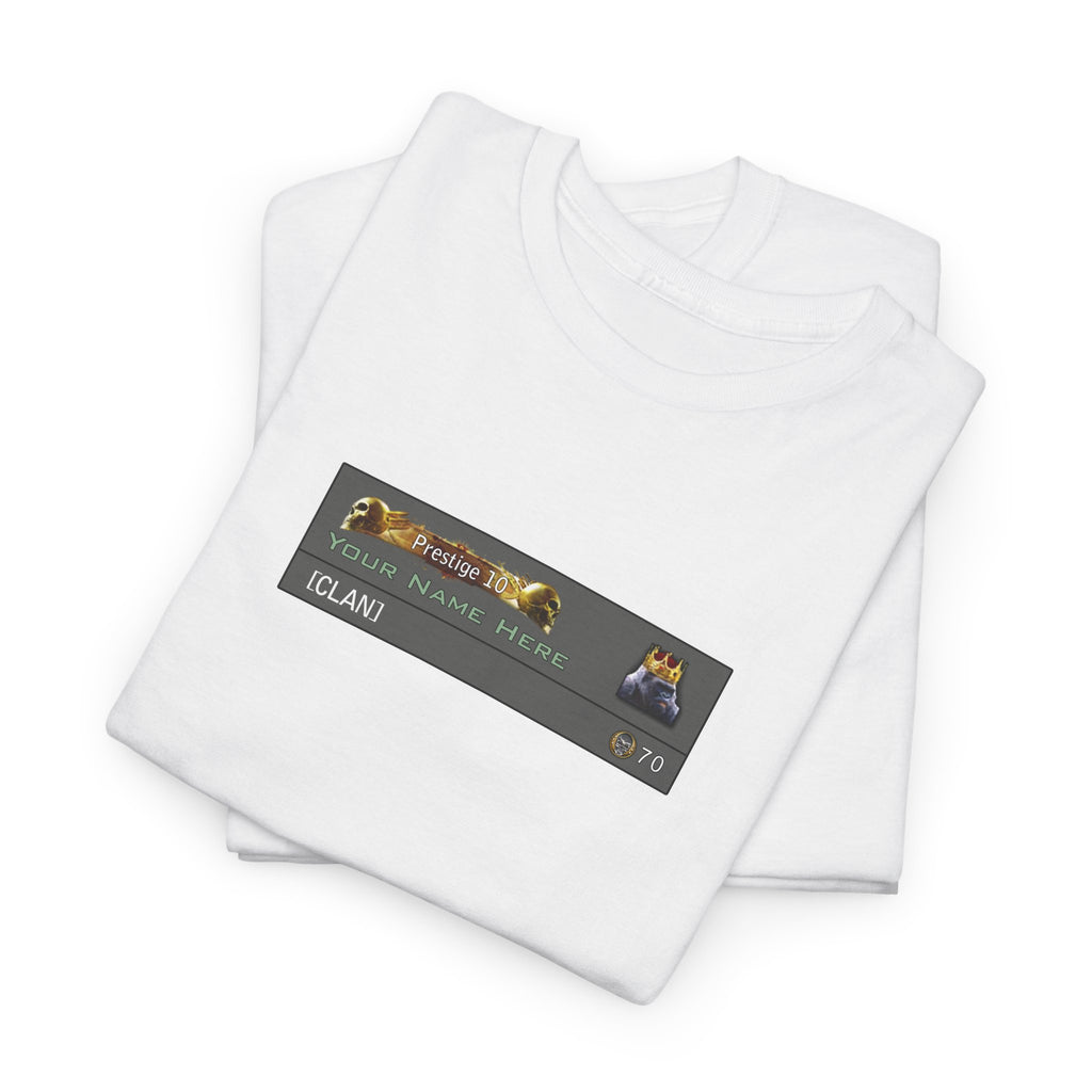 MW2 Calling Card T-Shirt Custom - Front Print