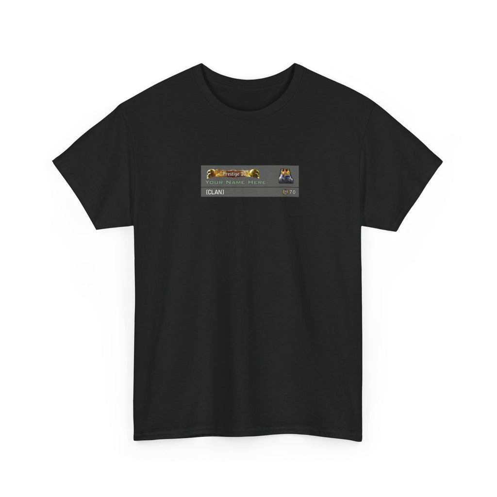 MW2 Calling Card T-Shirt Custom - Front Print