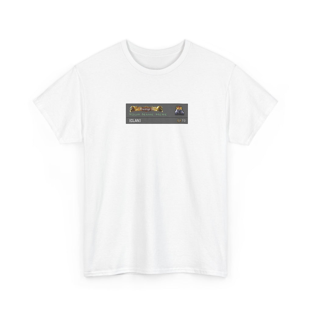 MW2 Calling Card T-Shirt Custom - Front Print